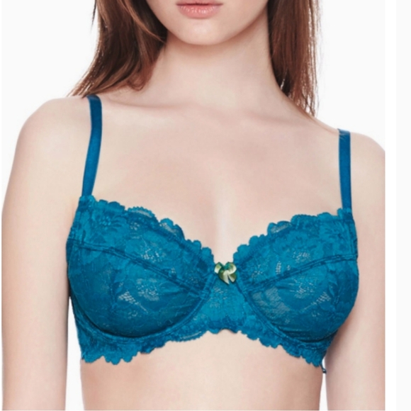 Peacock Lace Bra - Picture 1 of 2